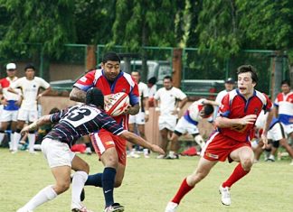 Exciting action from the Chris Kays Pattaya Rugby 10’s Festival.